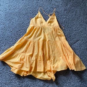 Yellow summer dress from urban